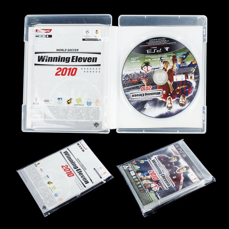 ASTONEY 100 قطعة أكياس بلاستيكية قابلة لإعادة الإغلاق من OPP لحافظة ألعاب Sony PS3، غلاف واقي لحافظة الألعاب - Image 3